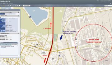 Działka inwestycyjna Dąbrowa Górnicza Tworzeń, ul. Zaplecze