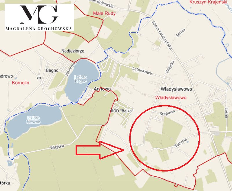 Działka inwestycyjna Władysławowo