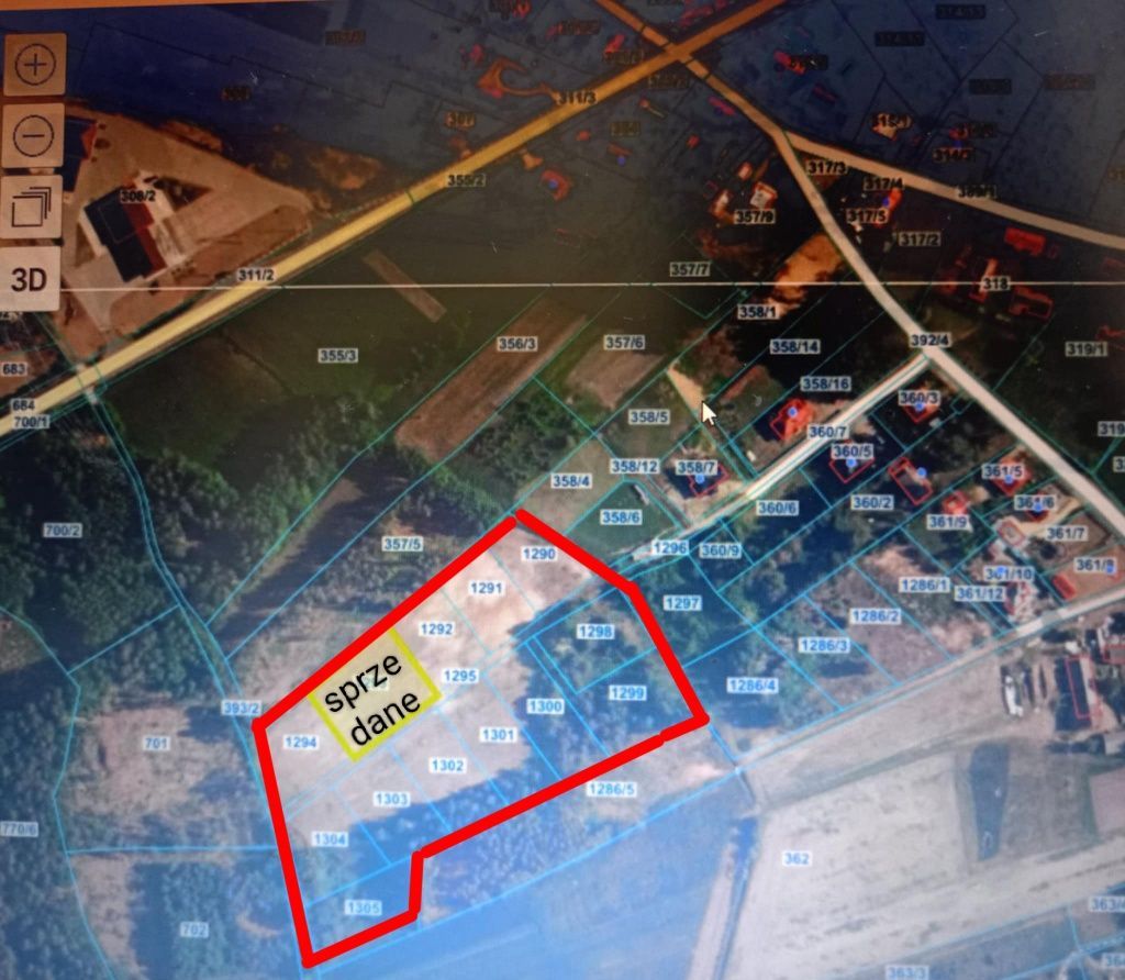 Działka budowlana Nowa Jastrząbka. Zdjęcie 4