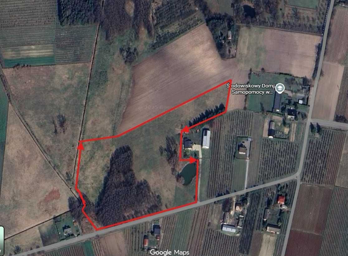 Działka rolna Łychowska Wola