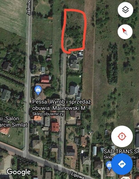 Działka budowlana Jedlińsk Piaski, ul. Lipowa. Zdjęcie 4