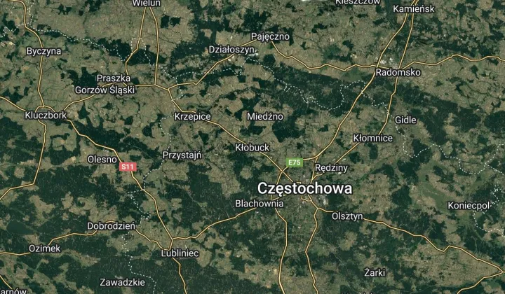 Działka budowlana Kłobuck