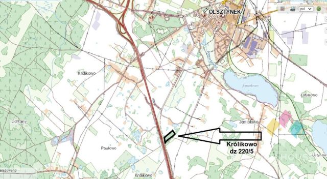 Działka inwestycyjna Królikowo. Zdjęcie 2