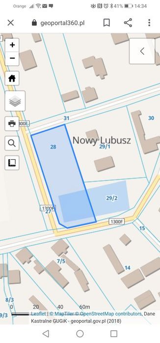 Działka budowlana Nowy Lubusz. Zdjęcie 7