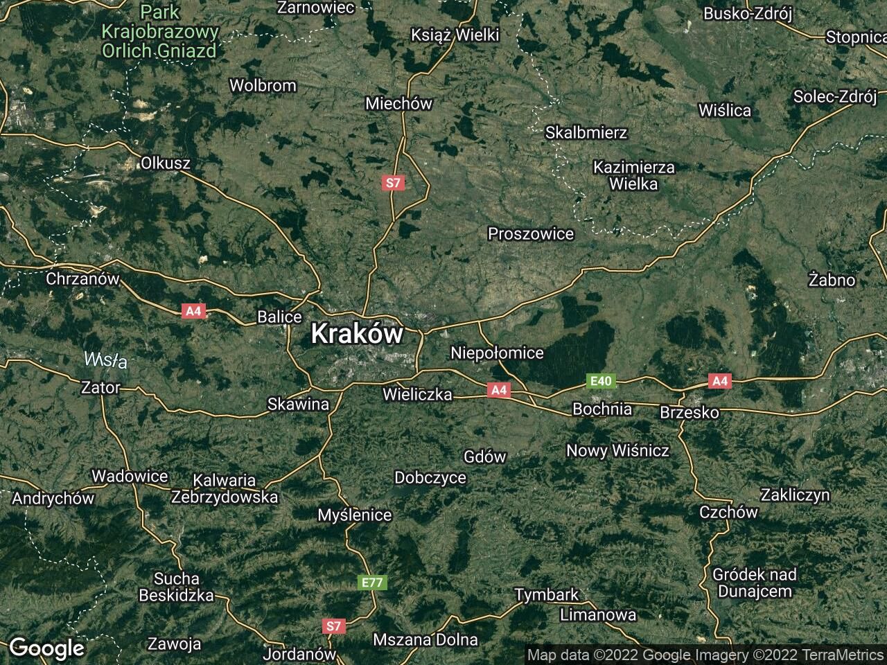 Działka rekreacyjna Kraków Nowa Huta
