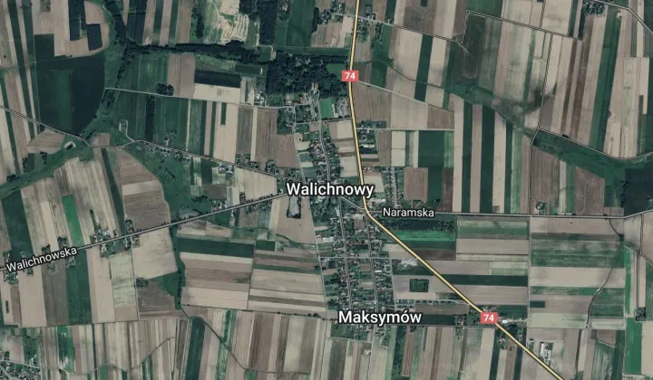 Działka inwestycyjna Walichnowy