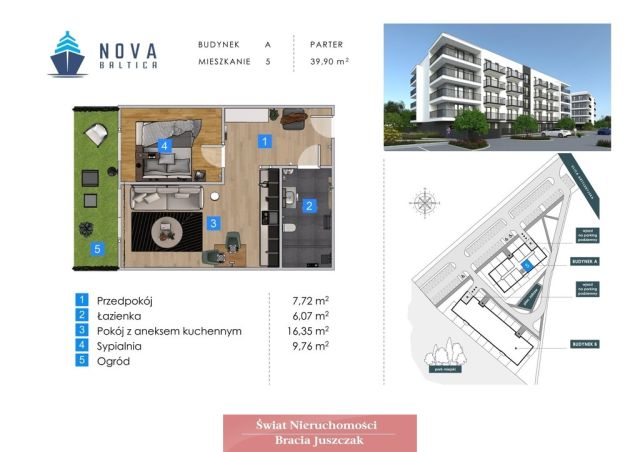 Mieszkanie 2-pokojowe Kołobrzeg, ul. Artyleryjska. Zdjęcie 8