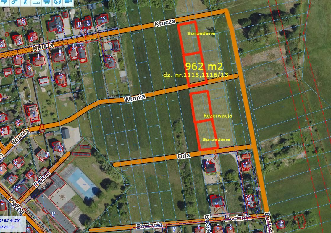 Działka budowlana Łapy Bociany, ul. Krucza. Zdjęcie 2