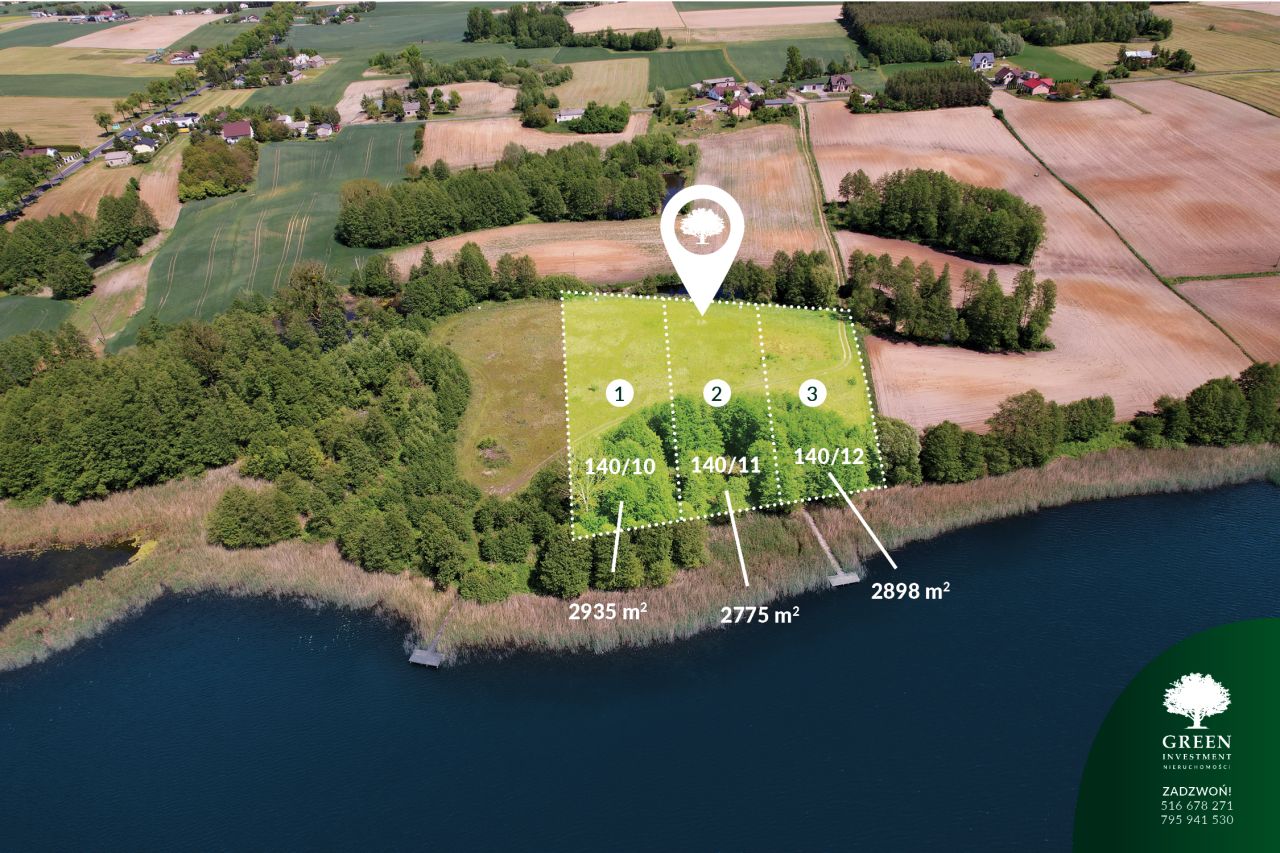 Działka budowlana Brzuze. Zdjęcie 2