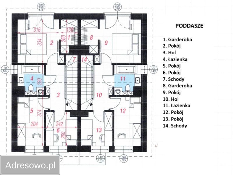 Mieszkanie 4-pokojowe Drewno. Zdjęcie 6