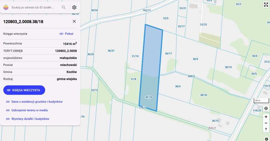 Działka rolna Przybysławice. Zdjęcie 3