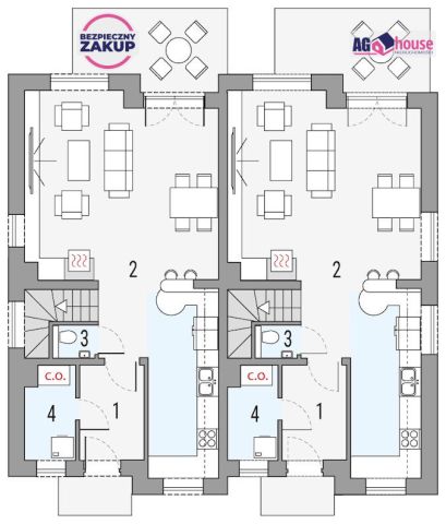 bliźniak, 4 pokoje Domatówko, ul. Widokowa. Zdjęcie 7