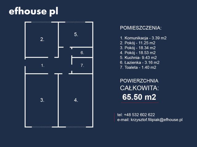 Mieszkanie 3-pokojowe Żnin. Zdjęcie 18