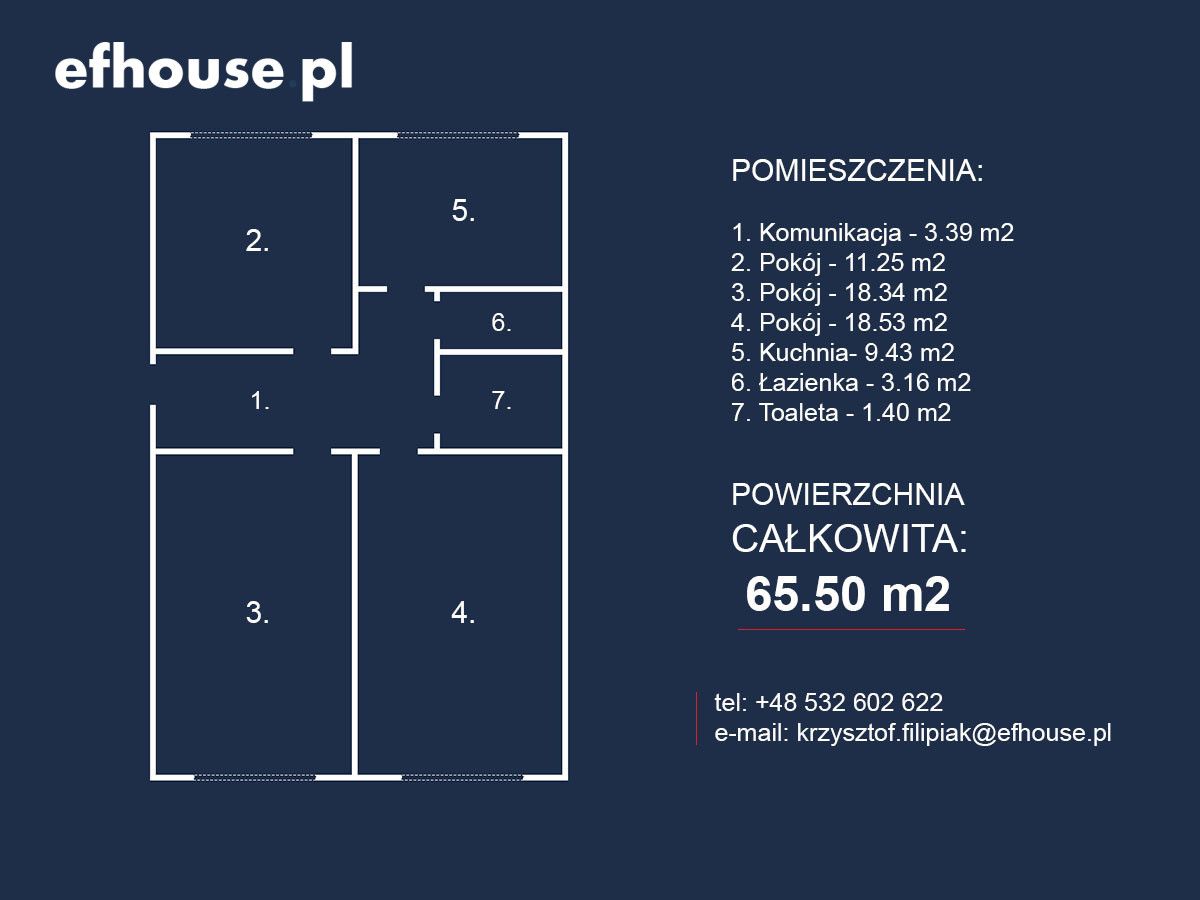 Mieszkanie 3-pokojowe Żnin. Zdjęcie 18