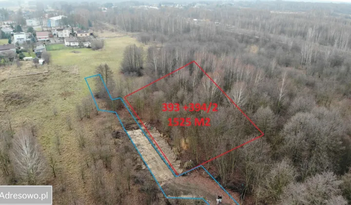 Działka budowlana Częstochowa Stradom, ul. Pastelowa