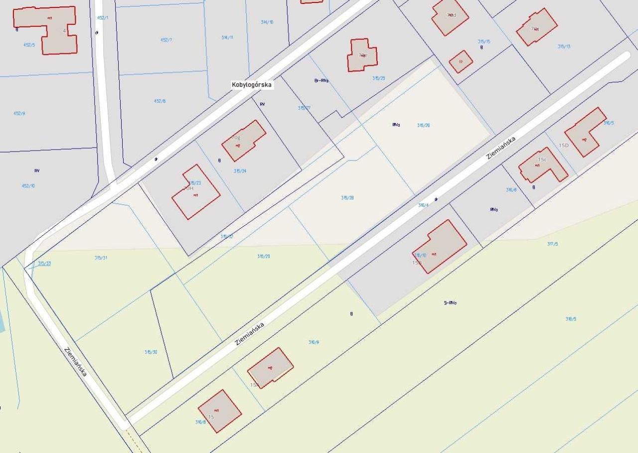 Działka budowlana Gorzów Wielkopolski Siedlice, ul. Kobylogórska. Zdjęcie 1