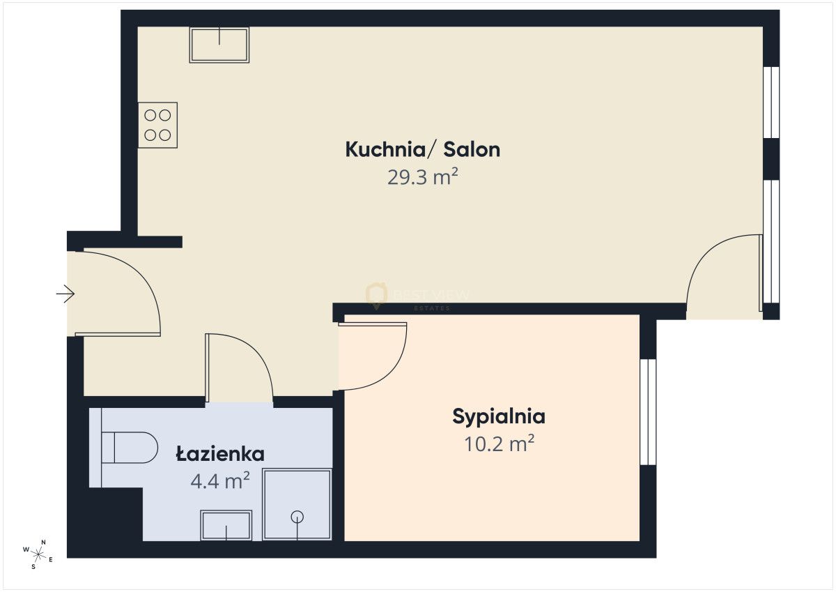 Mieszkanie 2-pokojowe Warszawa Wola, ul. Jana Kazimierza. Zdjęcie 14