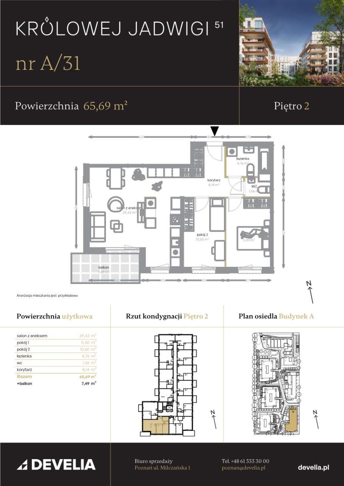 Mieszkanie 3-pokojowe Poznań, ul. Królowej Jadwigi. Zdjęcie 7