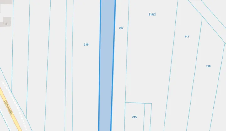 Działka rolno-budowlana Kuczów, ul. Kanałowa