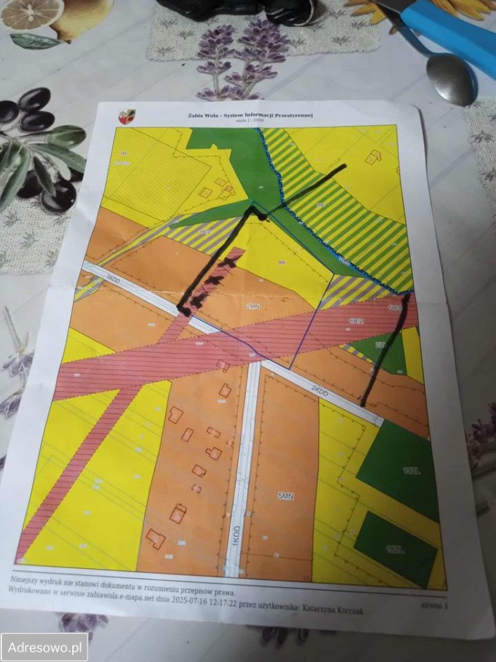 Działka rolno-budowlana Bolesławek, ul. Nad Potokiem. Zdjęcie 4