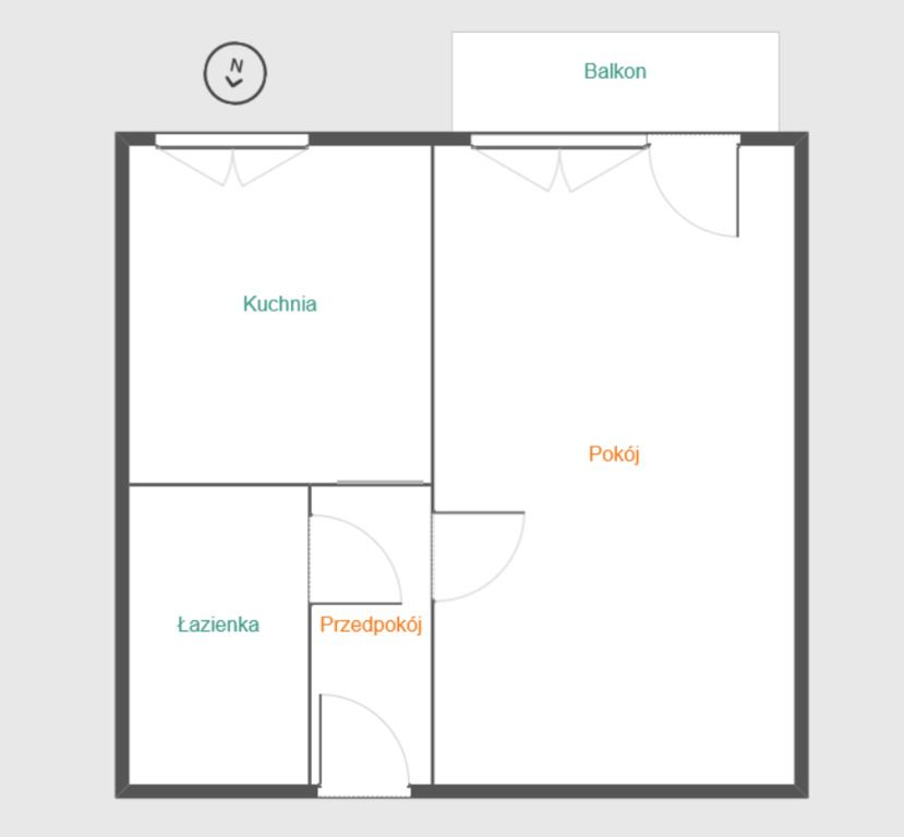 Mieszkanie 1-pokojowe Rzeszów, ul. Szwoleżerów. Zdjęcie 8