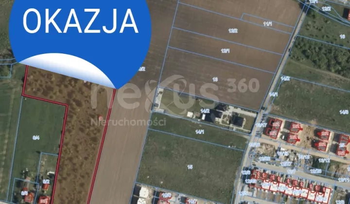 Działka budowlana Wrocław Lipa Piotrowska, ul. Kminkowa