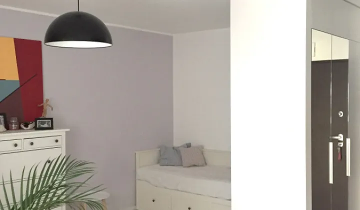 Mieszkanie 1-pokojowe Warszawa Mokotów, ul. Kłobucka