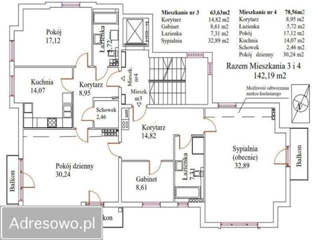 Mieszkanie 5-pokojowe Gdynia Orłowo. Zdjęcie 4