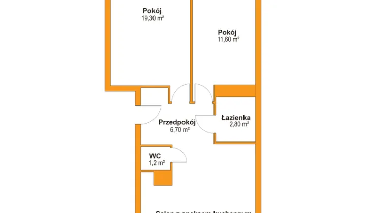 Mieszkanie 3-pokojowe Gdańsk Morena, ul. Burgaska