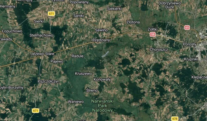 Działka budowlana Pańki