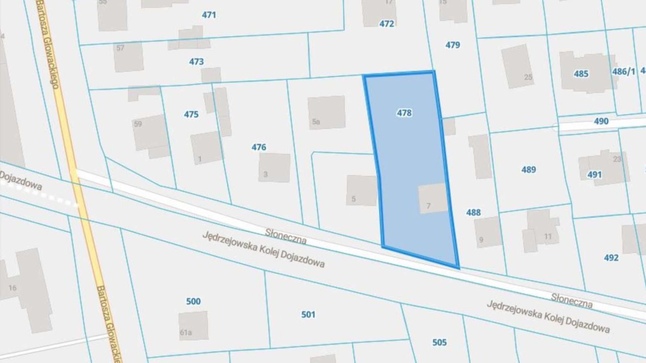 Działka budowlana Jędrzejów, ul. Słoneczna. Zdjęcie 8