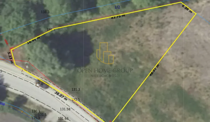 Działka budowlana Biestrzyków