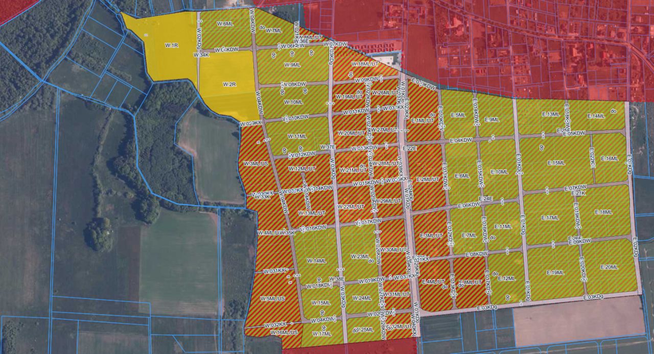 Działka inwestycyjna Jezierzany, ul. Klonowa. Zdjęcie 5