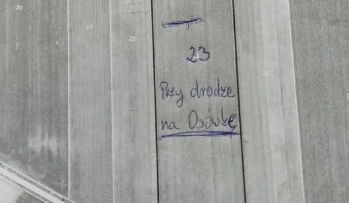 Działka rolna Sadowo