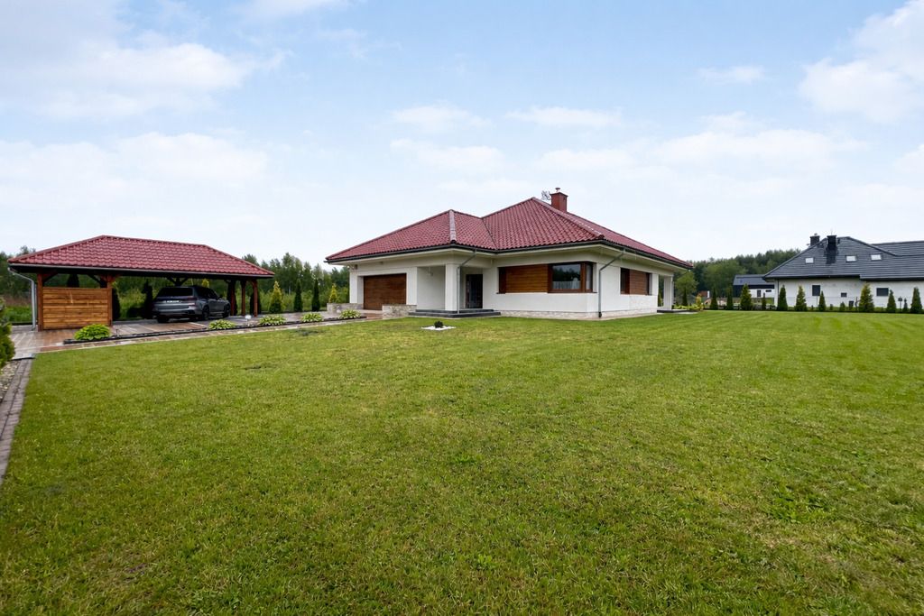 dom wolnostojący, 4 pokoje Głogów Małopolski, ul. Zawilcowa. Zdjęcie 1