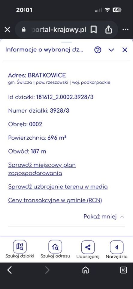 Działka budowlana Bratkowice. Zdjęcie 3