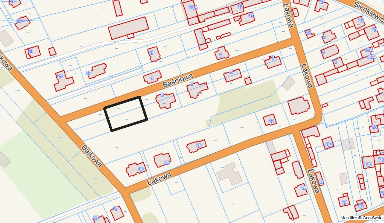 Działka budowlana Garwolin, ul. Baśniowa. Zdjęcie 4