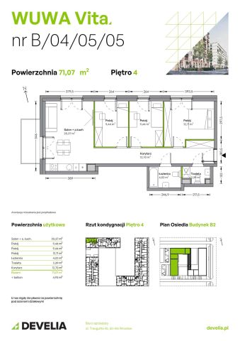 Mieszkanie 4-pokojowe Wrocław Żerniki, ul. Tadeusza Brzozy. Zdjęcie 6