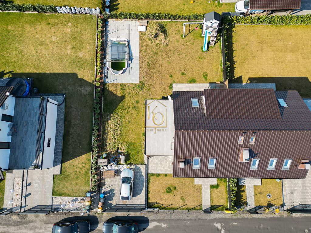 bliźniak, 4 pokoje Brzeg Rataje, ul. Filozofów. Zdjęcie 2