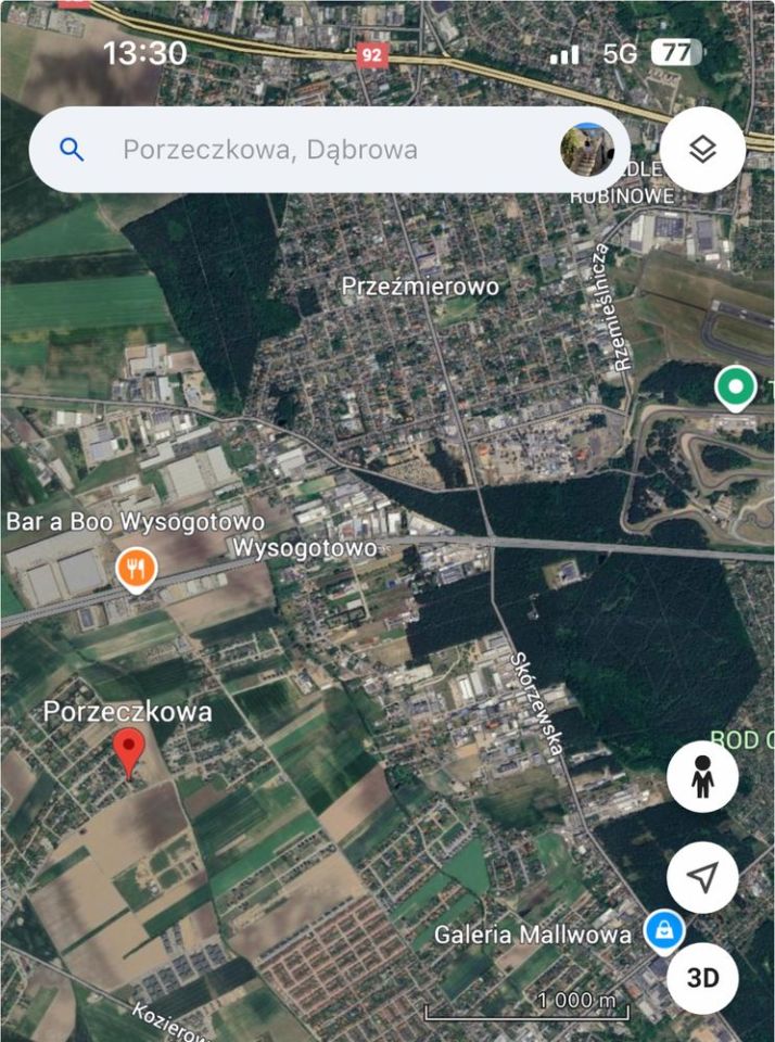 Działka budowlana Dąbrowa, ul. Porzeczkowa. Zdjęcie 4