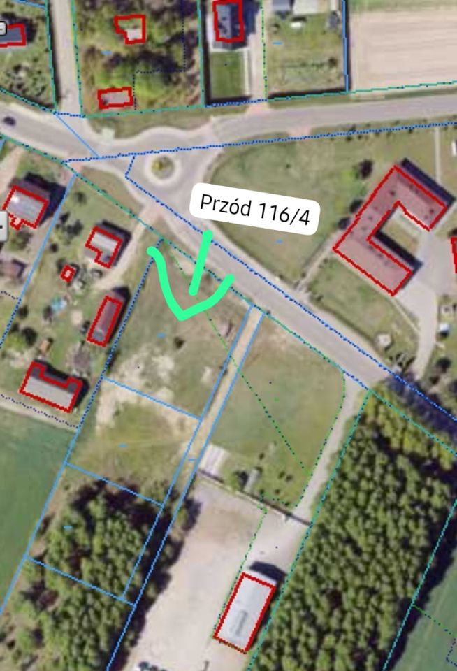 Działka budowlana Turze Rogi, Turze Rogi 50A. Zdjęcie 1