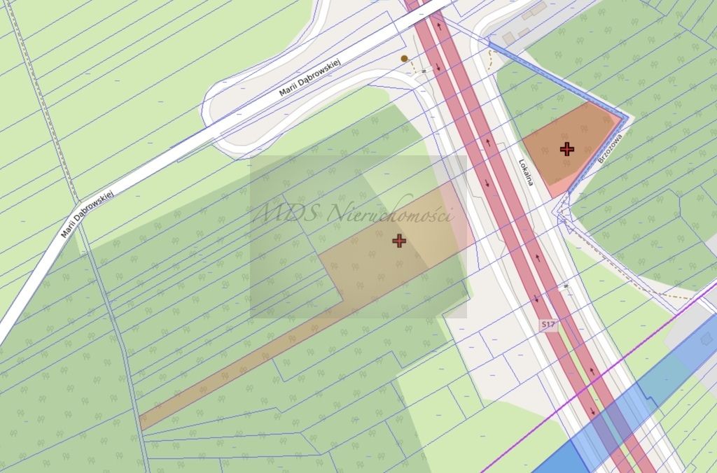 Działka inwestycyjna Wola Ducka, ul. Marii Dąbrowskiej. Zdjęcie 3