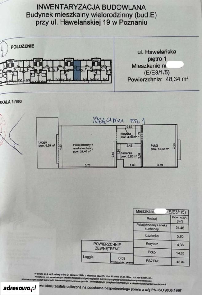 Mieszkanie 2-pokojowe Poznań Winogrady, ul. Hawelańska. Zdjęcie 16