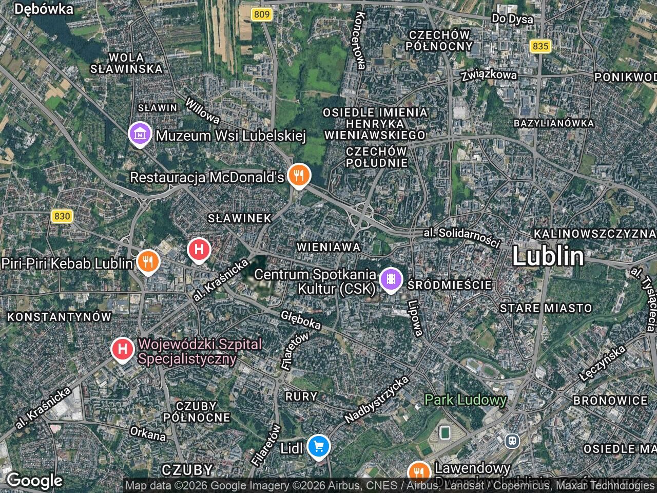 Mieszkanie na sprzedaż bez pośredników
Aleje.Raclawickie
Lublin Wieniawa