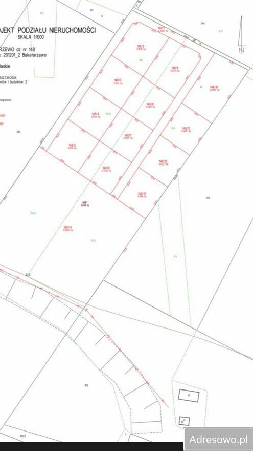 Działka budowlana Bakałarzewo. Zdjęcie 3