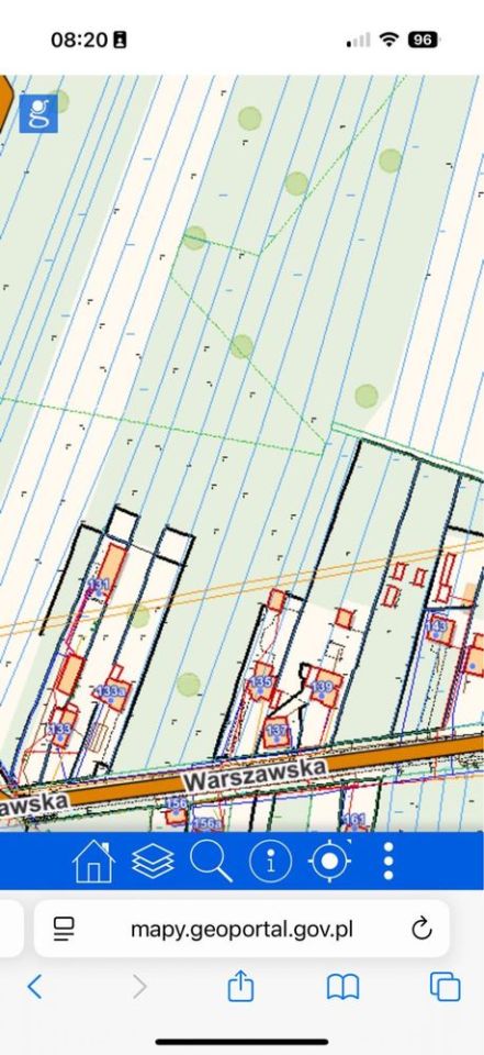 Działka inwestycyjna Wieruszów, ul. Warszawska
