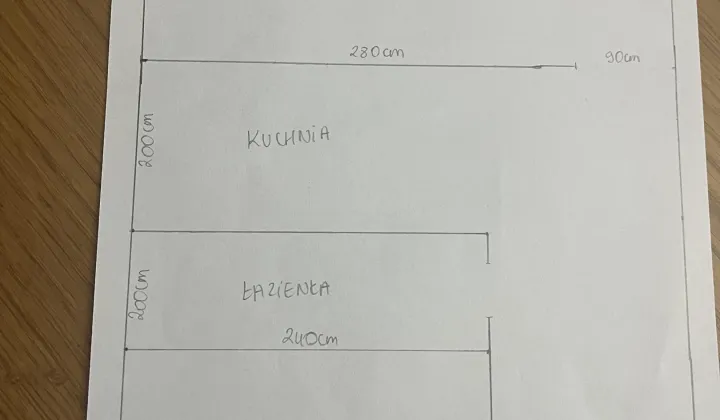 Mieszkanie 2-pokojowe Pieniężno, Sienkiewicza 36a