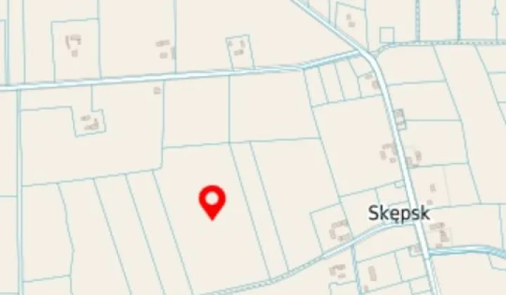 Działka rolna Skępsk