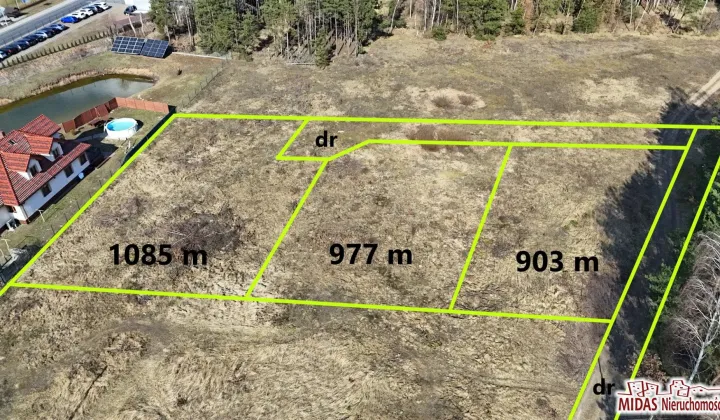 Działka budowlana Stawki