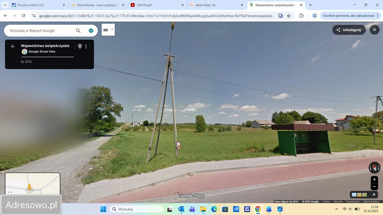 Działka budowlana Jasieniec Iłżecki Górny. Zdjęcie 2